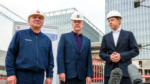 В Москве возводят комплекс зданий Национального космического центра 