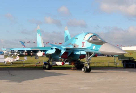 Новые серийные Су-34 «убыли» к месту службы