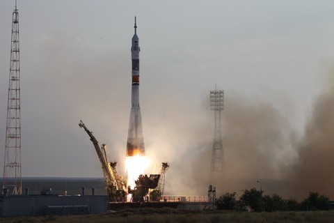 «Союз МС» с новым экипажем МКС успешно отделился от ракеты-носителя