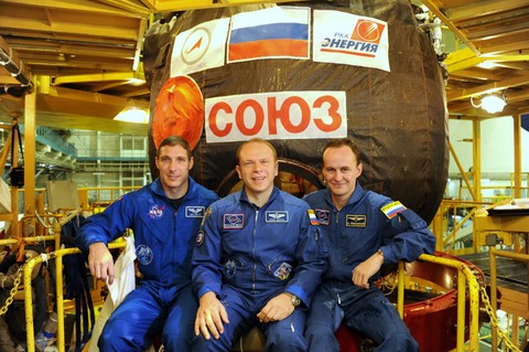 Космический корабль «Союз» доставил экипаж МКС на Землю