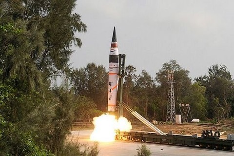 Индия провела испытание баллистической ракеты, способной нести ядерное оружие