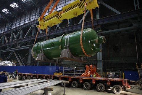 Атоммаш отгрузил компенсатор давления для энергоблока АЭС «Аккую»