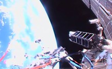 Первый российский профессиональный наноспутник запущен с МКС в открытый космос