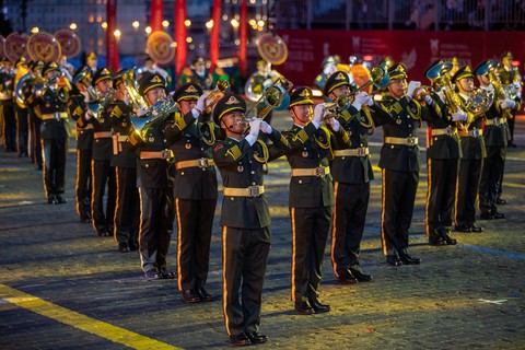 В Москве открывается международный военно-музыкальный фестиваль «Спасская башня»