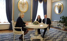 Встреча Владимира Путина с Марин Ле Пен