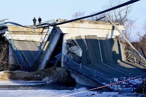СП разберется: В Приморье ищут виноватых в обрушении моста