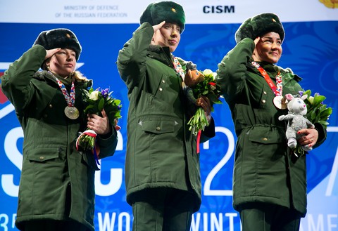 Россия лидирует по количеству медалей по итогам первых дней III Всемирных военных игр в Сочи