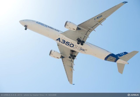 Самолет A350 XWB примет участие в «МАКС-2015»