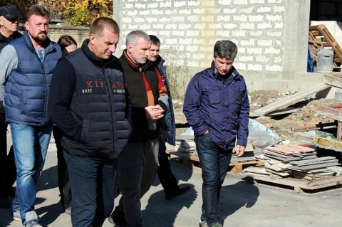 Алексей Журавлев принял доклад генподрядчика о ходе строительства объектов в Приднестровье