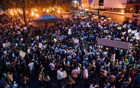 Число протестующих в Бразилии превысило миллион человек