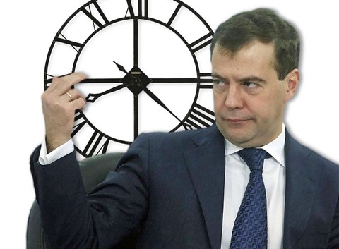 У Медведева хотят отнять зимнее время