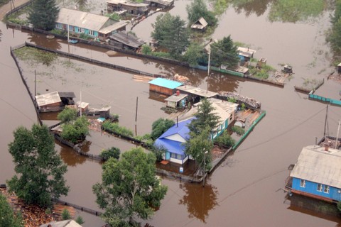 Из-за наводнения в Приамурье эвакуированы 1,5 тысячи человек