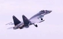 Су-35С сделал «штопор» в небе над Ле Бурже