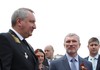 Вице-премьер Д.О. Рогозин и Председатель партии РОДИНА Журавлев А.А.