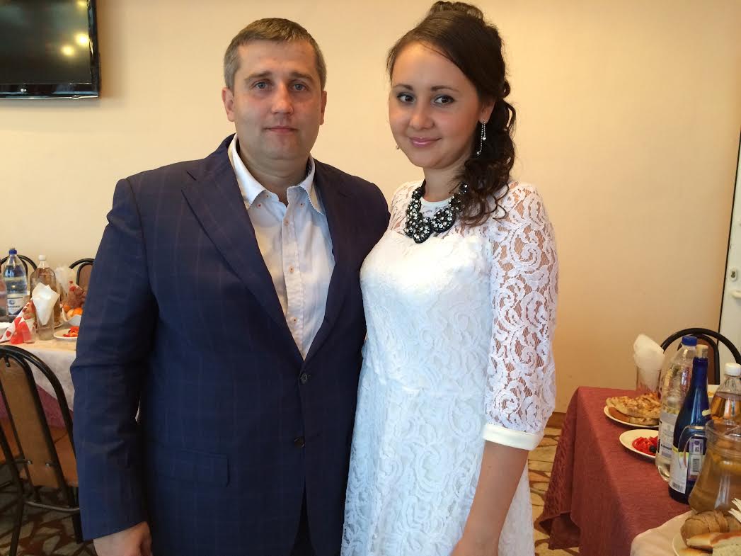 Алексей Рылеев с супругой 