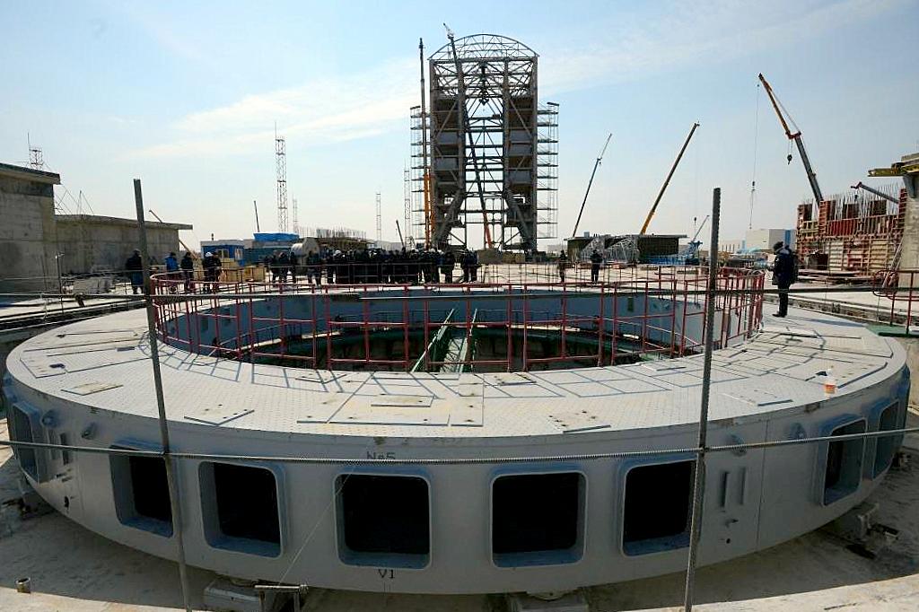 Огневое кольцо стартового комплекса космодрома. Фото twitter.com.rogozin