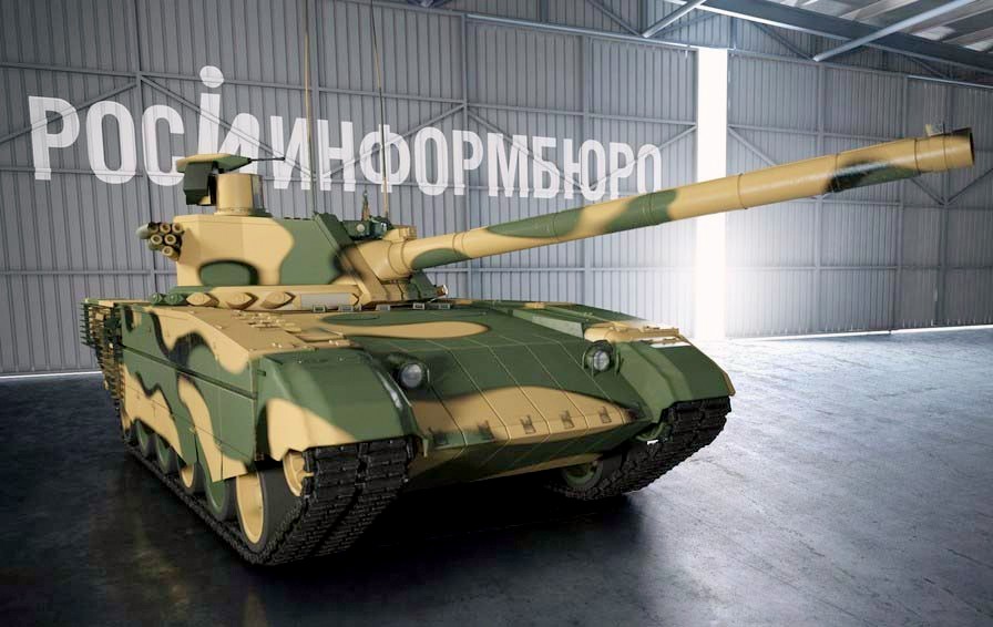 Предполагаемый облик танка "Армата". Фото "Росинформбюро"
