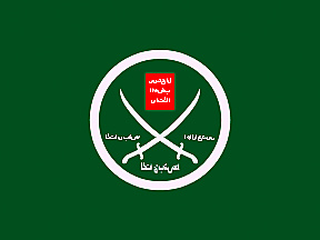 Флаг организации "бБратьев-мусульман". Фото ru.wikipedia.org 