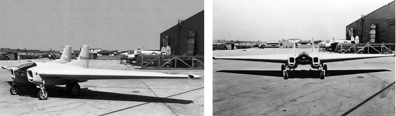 Northrop XP-79 «Flying Ram» перед полетом
