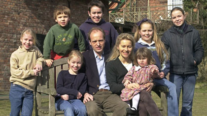 Урсула фон дер Ляйен с мужем и детьми. Фото: wdr.de